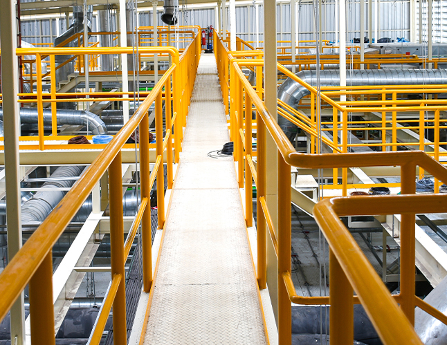 TRURAIL® FRP Handrails, Ladders and Platform Systems